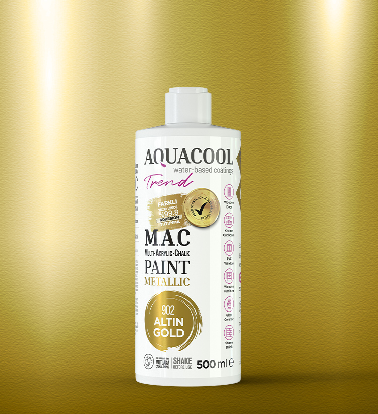 Aquacool Trend Metalik Boya